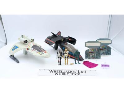 Lot of Powerjet XT-7 & Phantom Striker + Figures Captain Power 1986 Mattel