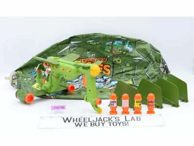 Turtle Blimp W/4 Bombs Teenage Mutant Ninja Turtles TMNT 1989 Playmates