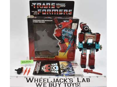Perceptor 100% Complete w/Box 1985 Vintage Hasbro G1 Transformers Action Figure