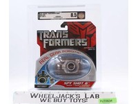 Spy Shot 6 AFA GRADED 8.5 Transformers Real Gear Robots 2007 Hasbro NEW SEALED