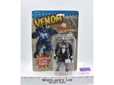 Venom Living Skin Marvel Super Heroes 1994 Toybiz NEW MOSC SEALED