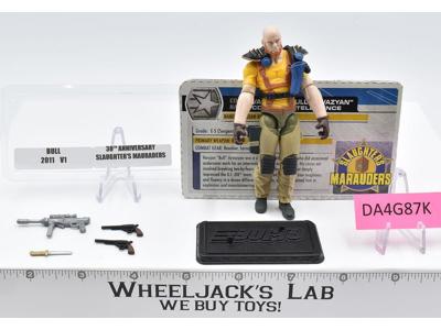 Varujan "Bull" Ayvazyan 100% Complete G.I. Joe Slaughter's Marauders 2011 Hasbro