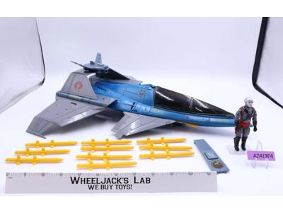 Hurricane VTOL 100% Complete GI Joe 1990 Hasbro Vintage Action Figure Vehicle