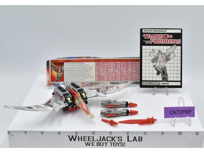 Swoop 100% Complete Vintage 1985 G1 Transformers Hasbro Action Figure