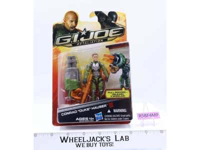 Conrad "Duke" Hauser G.I. Joe Retaliation 2012 Hasbro NEW MOSC SEALED