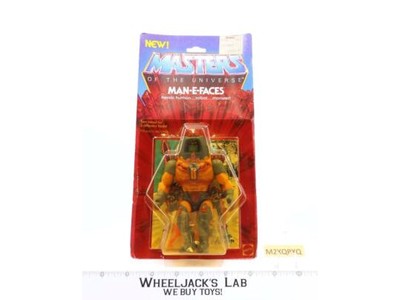 Man-E-Faces Masters of the Universe MOTU 1983 Mattel MOSC SEALED NEW Action