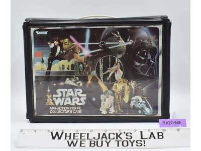 Star Wars Vinyl Collector's Case UNUSED STICKERS & Insert 1977 Kenner Carry Case