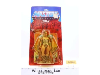 Teela Masters of the Universe MOTU 1983 Mattel MOSC SEALED NEW Action Figure