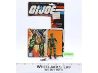 Stalker V1.5 SWIVEL ARM 100% Complete W/Cardback GI Joe 1983 Figure Vintage