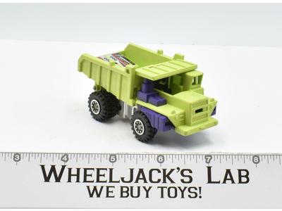 Long Haul Devastator 1985 Vintage G1 Transformers Dump Truck Action Figure