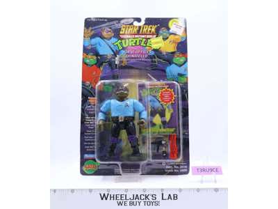 First Officer Don Teenage Mutant Ninja Turtles TMNT Star Trek 1994 NEW MOSC