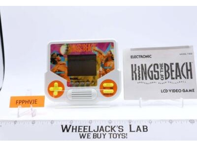 Kings Of The Beach W/Instruction Sheet 1988 Tiger Handheld Electronic Game WORKS