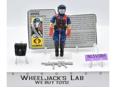 Vipers V1 100% Complete G.I. Joe 1986 Hasbro Vintage Action Figure