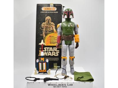 Boba Fett 12" 100% Complete W/Box Star Wars 1979 Kenner Vintage Action Figure