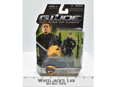 Duke Conrad Hauser City Strike G.I.Joe Rise of Cobra 2009 Hasbro NEW SEALED MOSC