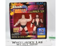 Lex Luger/Scott Hall w/Ring NEW MIB 1997 WCW Clash of the Champions Toymakers SF