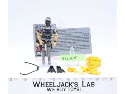 Wet-Suit Mission Brazil V2 100% Complete G.I. Joe 1986 Hasbro Vintage