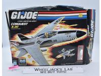 Conquest X-30 & Slip-Stream Complete W/Box G.I. Joe 1986 Hasbro Vintage Vehicle