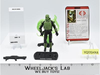 Nano-Viper v1 100% Complete G.I. Joe Rise of Cobra 2009 Hasbro