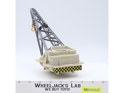 USS Flagg Aircraft Carrier Crane Derrick With Hook & Rope 1985 GI Joe Vintage