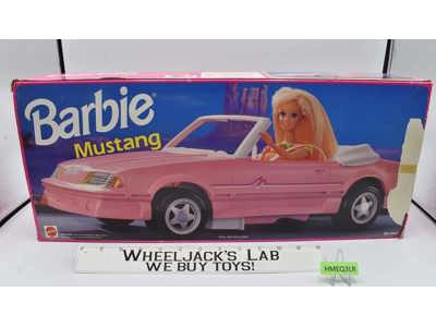 #9337 Barbie Mustang 1993 Mattel Vintage Doll Vehicle