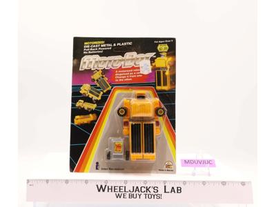 Dump Truck Moto-Bot 1984 Intex Vintage Action Figure NEW MOSC