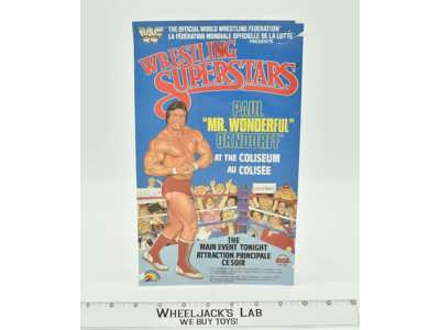 Paul "Mr. Wonderful" Orndorff Original Poster 1985 WWF LJN Wrestling Vintage