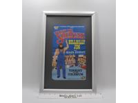 Hillbilly Jim Original Poster 12x7.5 1985 WWF LJN Wrestling Vintage