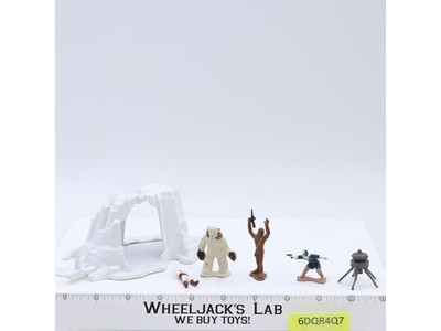 Hoth Wampa Cave 100% Complete Star Wars 1982 Kenner MICRO COLLECTION Playset