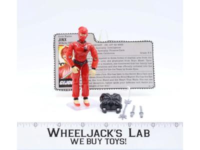 Jinx V1 100% Complete G.I. Joe 1987 Hasbro Vintage Action Figure