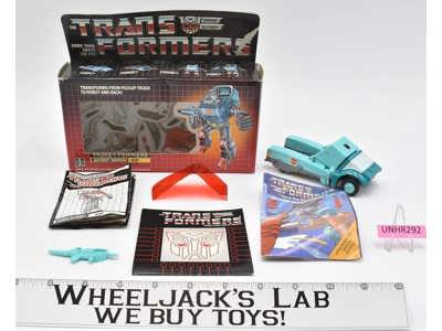 Kup MIB 100% Complete 1987 Vintage G1 Transformers Hasbro Action Figure