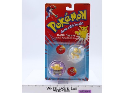 Battle Figures W/ Poke Ball and Battle Discs Hypno Drowzee Pokemon NEW MOSC