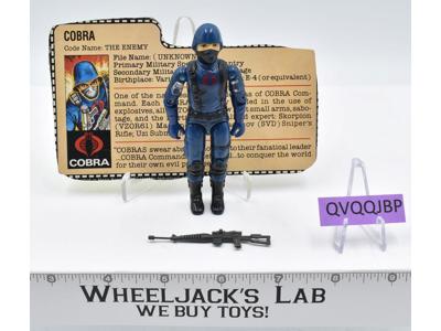 Cobra Trooper The Enemy V1.5 100% Complete G.I. Joe 1983 Hasbro Vintage Figure