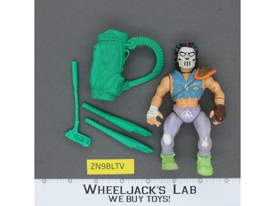 Casey Jones 100% Complete Teenage Mutant Ninja Turtles Playmates 1989 Vintage
