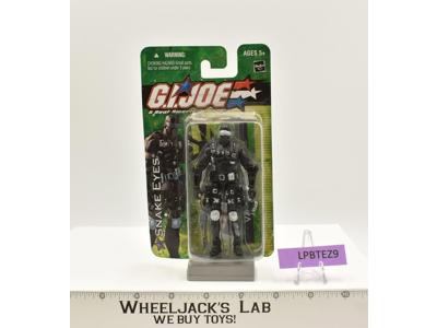 Snake Eyes GI Joe Valor vs Venom 2003 Hasbro NEW MOSC SEALED