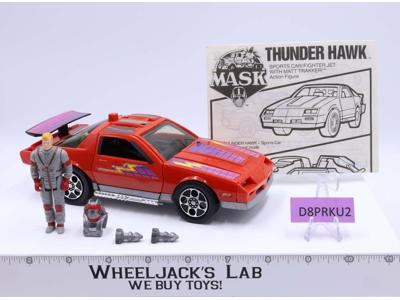 Thunderhawk W/Matt Trakker 100% Complete 1986 MASK M.A.S.K. Kenner Action Figure