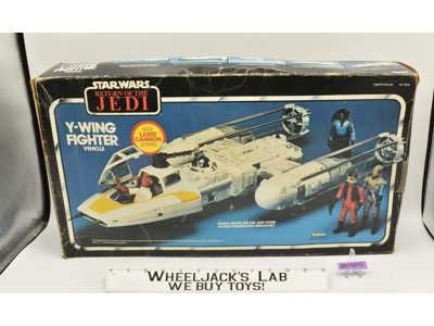 Y-Wing W/Box Star Wars ROTJ 1983 Vintage Kenner Action Figure