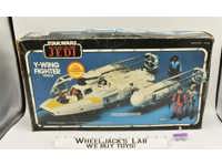 Y-Wing W/Box Star Wars ROTJ 1983 Vintage Kenner Action Figure