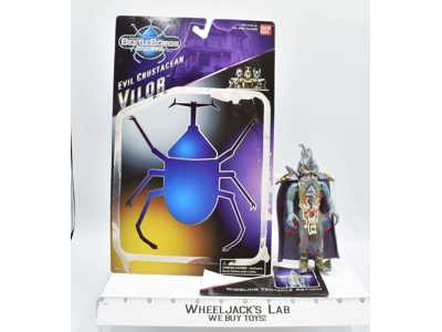 BeetleBorgs Metallix Figures Evil Crustacean 1997 Bandai
