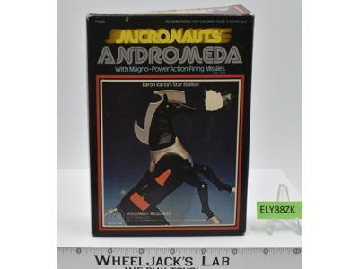 Andromeda 100% Complete W/Box 1977 Micronauts Mego Vintage Action Figure