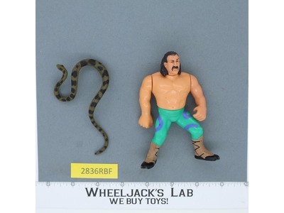Jake The Snake 100% Complete WWF WWE Wrestling 1990 Hasbro Vintage Action Figure