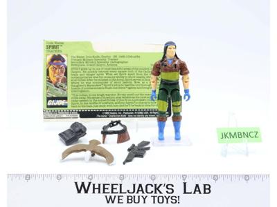 Spirit Tracker Sgt. Slaughter's Marauders V2 100% Complete G.I. Joe 1989 Hasbro
