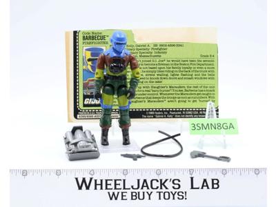 Barbecue Sgt. Slaughter's Marauders V2 100% Complete G.I. Joe 1989 Hasbro