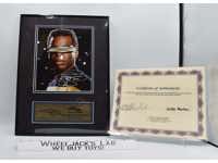 Geordi La Forge Star Trek LaVar Burton AUTOGRAPHED Framed Photograph 1/250