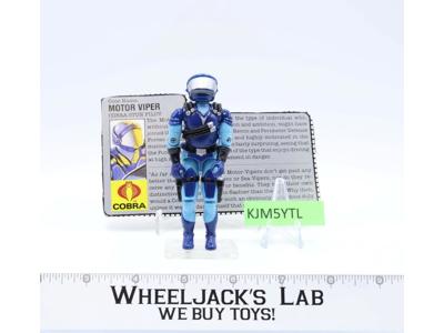 Motor Viper V1 100% Complete 1986 G.I. Joe Hasbro Vintage Action Figure