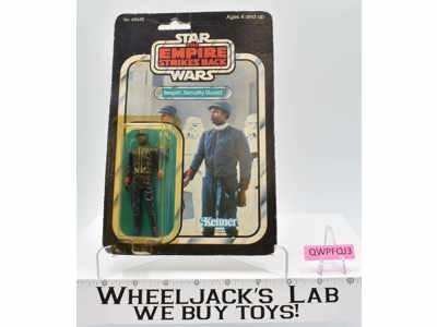 Bespin Security Guard BLACK 48 Back Star Wars ESB 1982 Kenner NEW MOSC