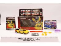 Sunstreaker w/BOX 100% Complete Vintage Hasbro G1 Transformers 1985 Figure