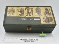GI Joe WOODEN Footlocker W/Gear Tray & Insert 1964 Vintage Accessory