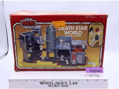 Death Star World Playsets 100% Complete MICRO COLLECTION Star Wars 1982 Kenner