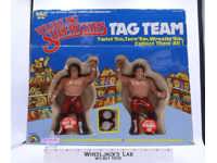 British Bulldogs Tag Team Wrestling Superstars WWF 1985 LJN NEW MIB
